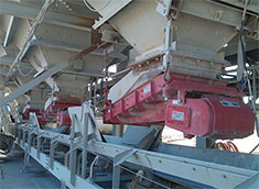 物料：礦石，建筑垃圾，固體廢棄物等